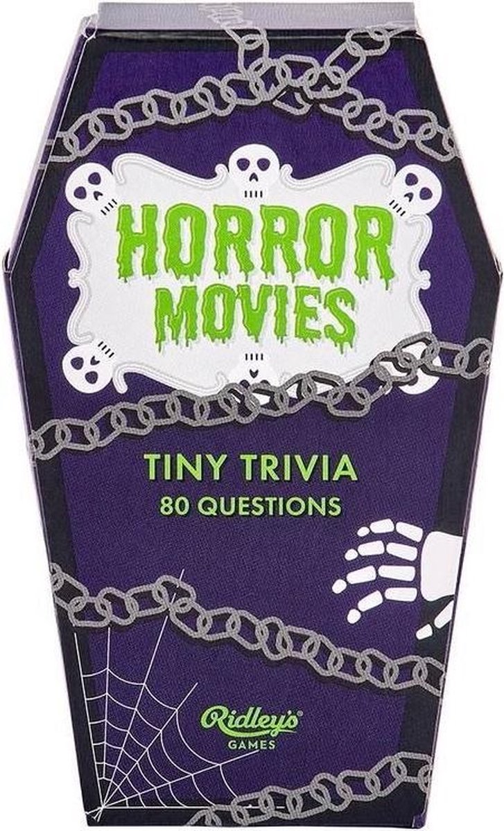 Ridleys Games Kaartspel Horror Movies Trivia (en)